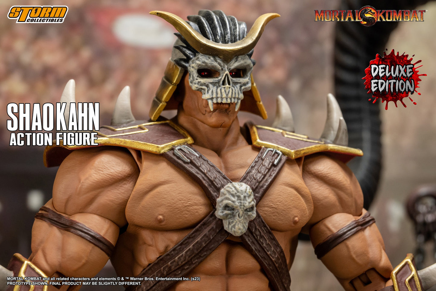 Storm Collectibles:  Shao Kahn Deluxe  "Mortal Kombat"