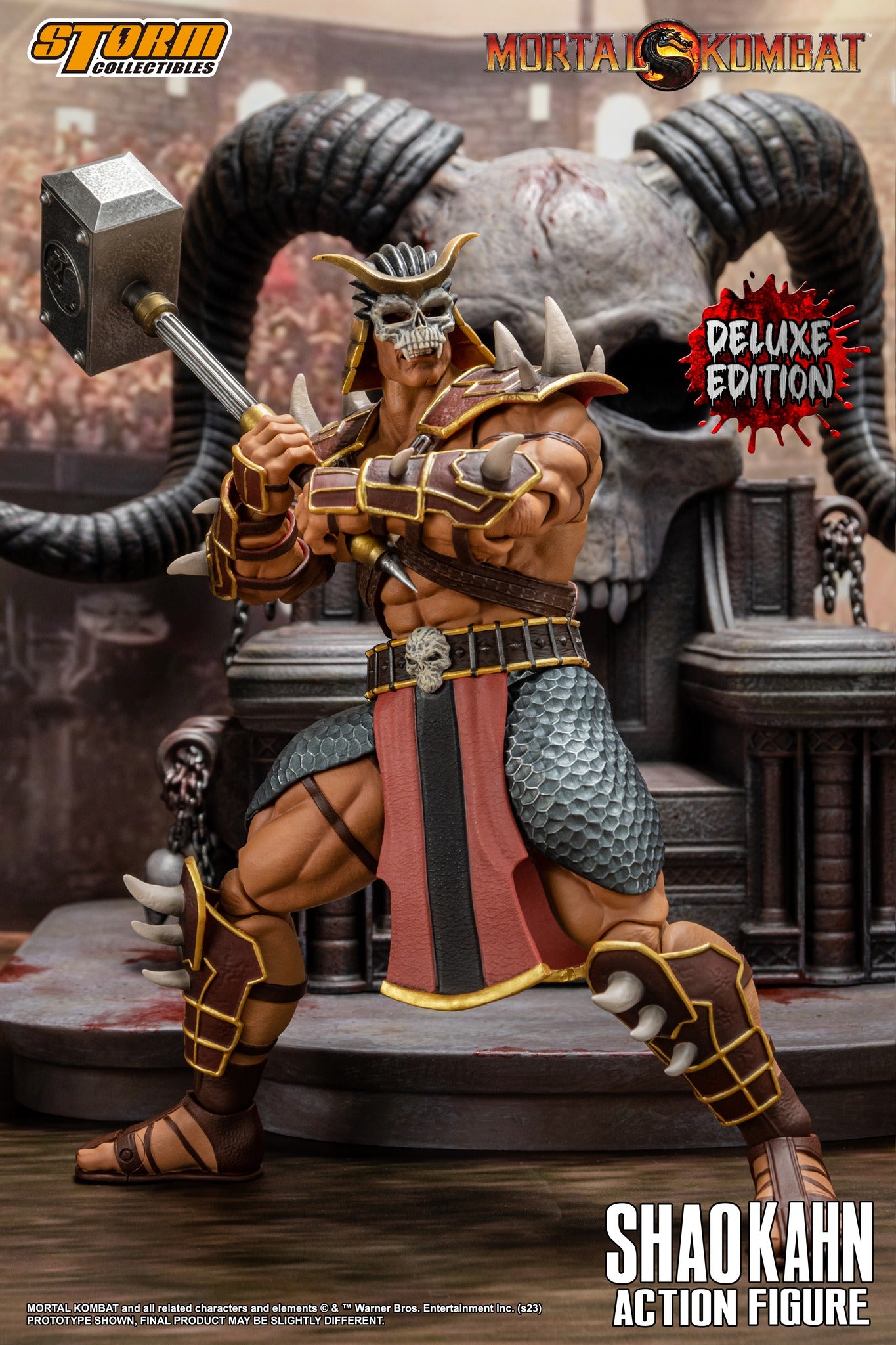 Storm Collectibles:  Shao Kahn Deluxe  "Mortal Kombat"