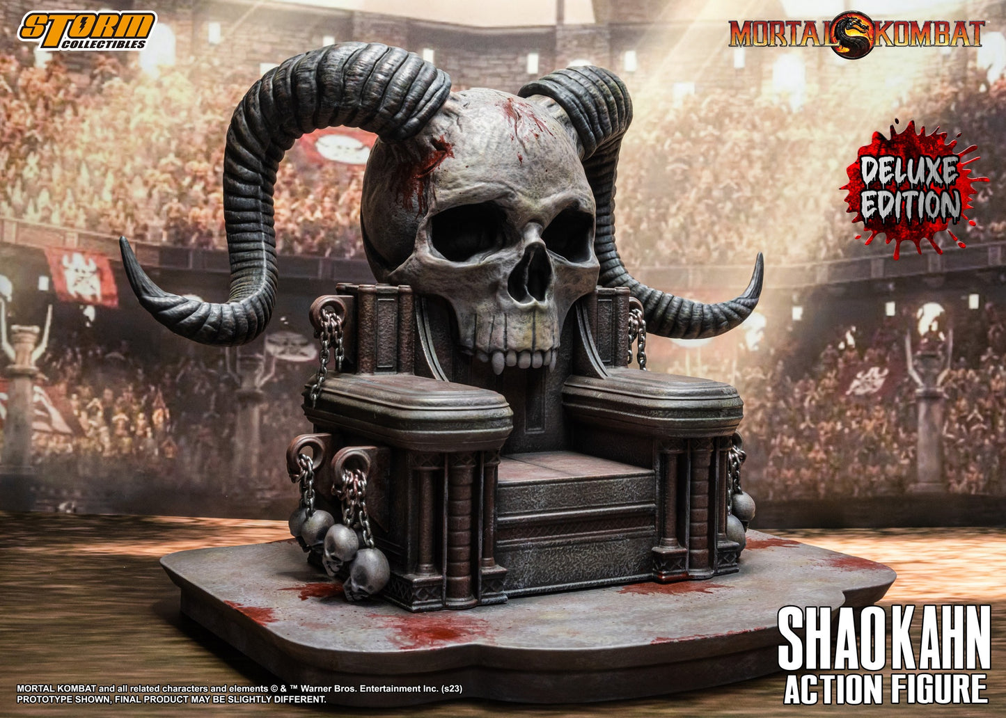 Storm Collectibles:  Shao Kahn Deluxe  "Mortal Kombat"