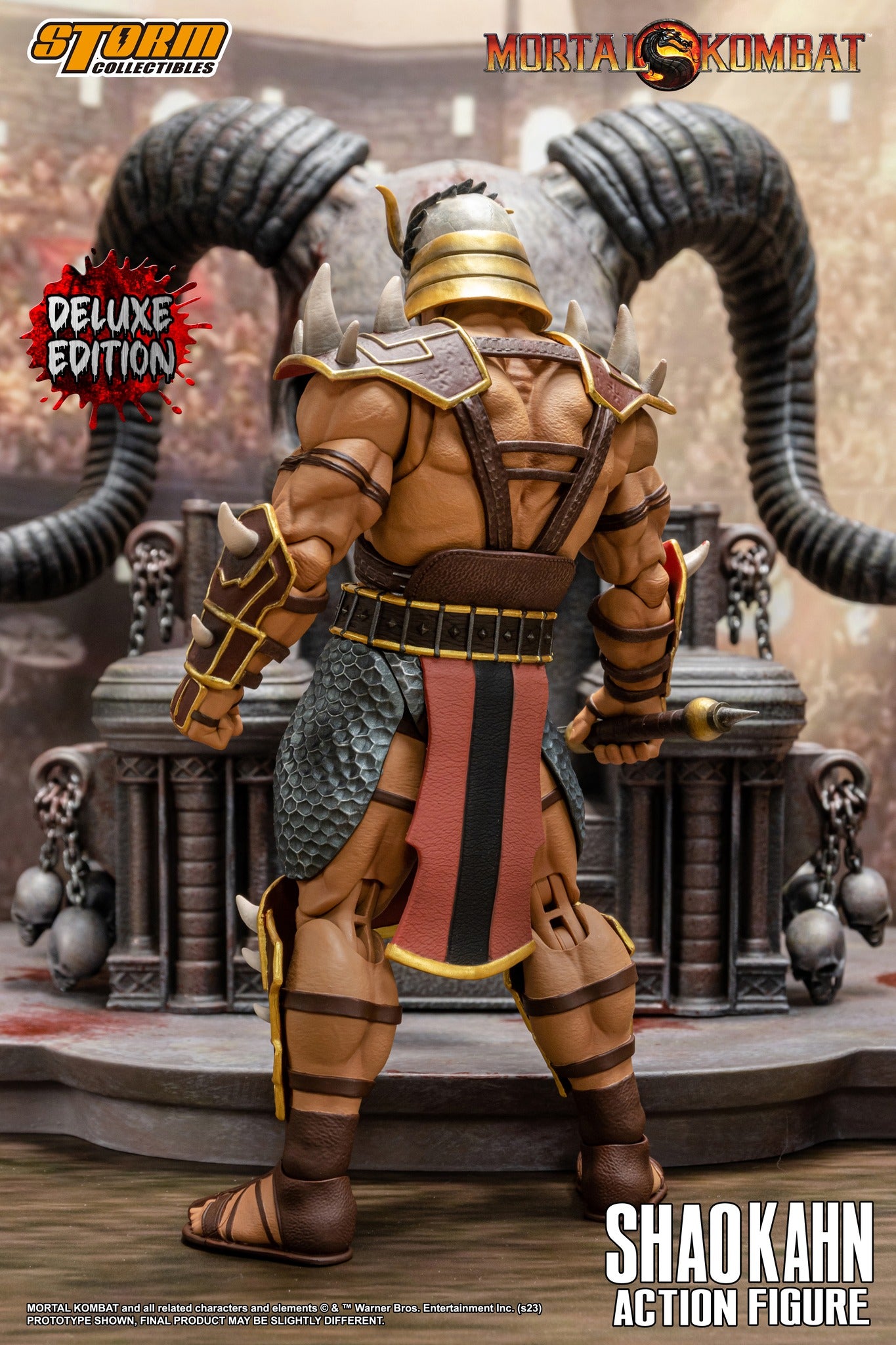 Storm Collectibles:  Shao Kahn Deluxe  "Mortal Kombat"