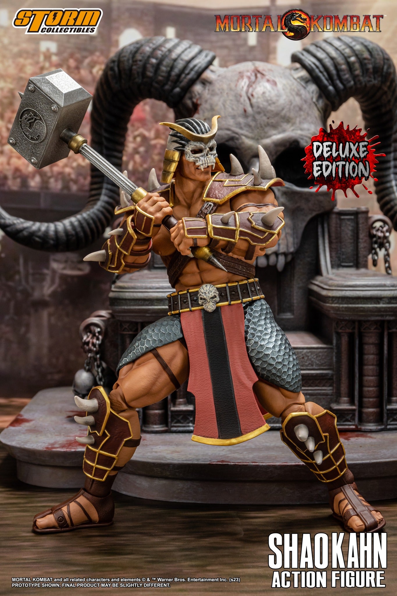 Storm Collectibles:  Shao Kahn Deluxe  "Mortal Kombat"