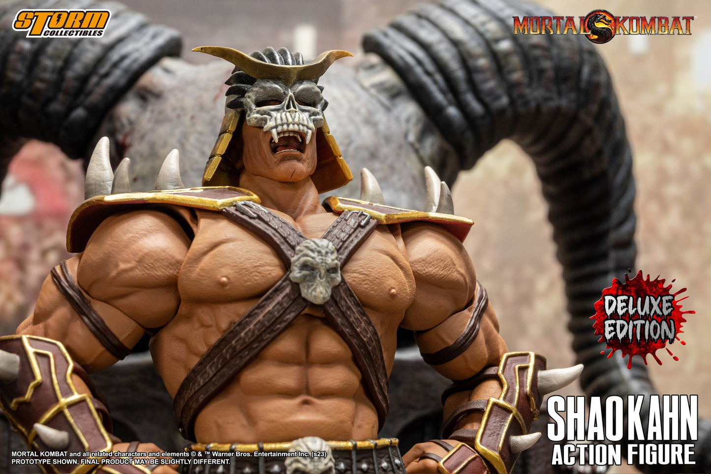 Storm Collectibles:  Shao Kahn Deluxe  "Mortal Kombat"