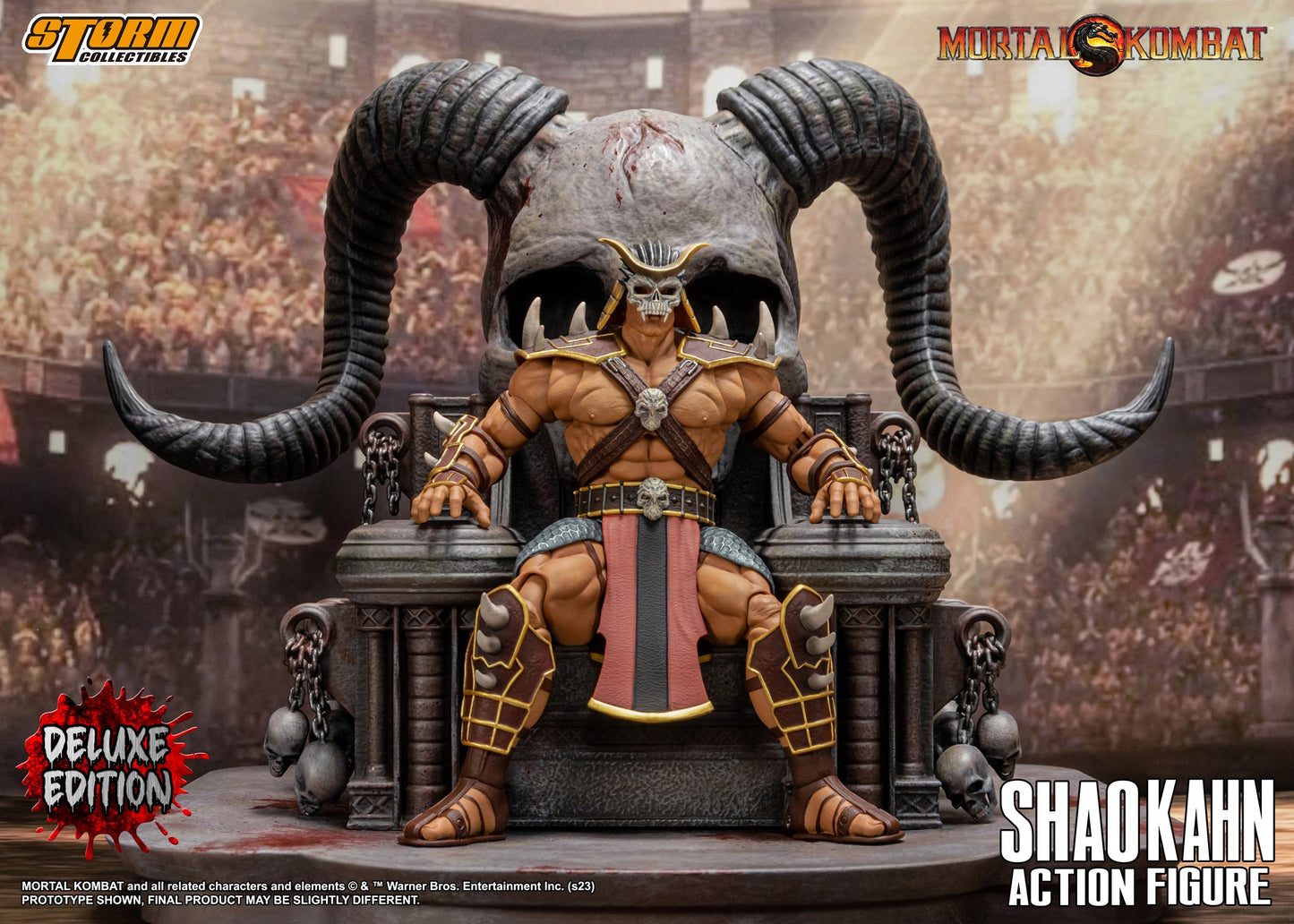 Storm Collectibles:  Shao Kahn Deluxe  "Mortal Kombat"