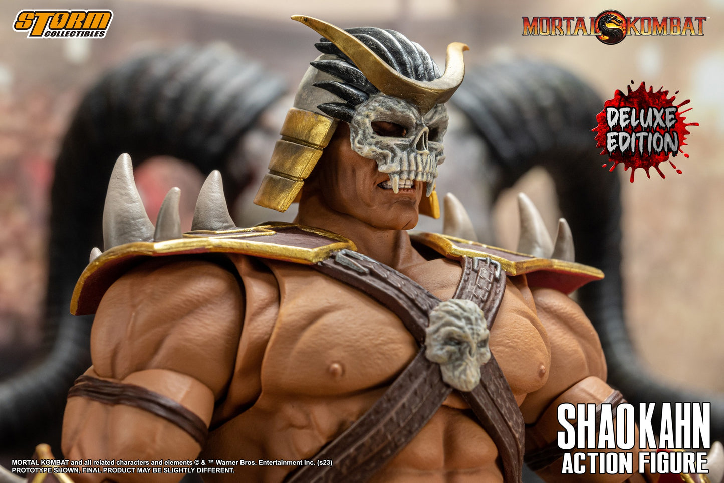 Storm Collectibles:  Shao Kahn Deluxe  "Mortal Kombat"