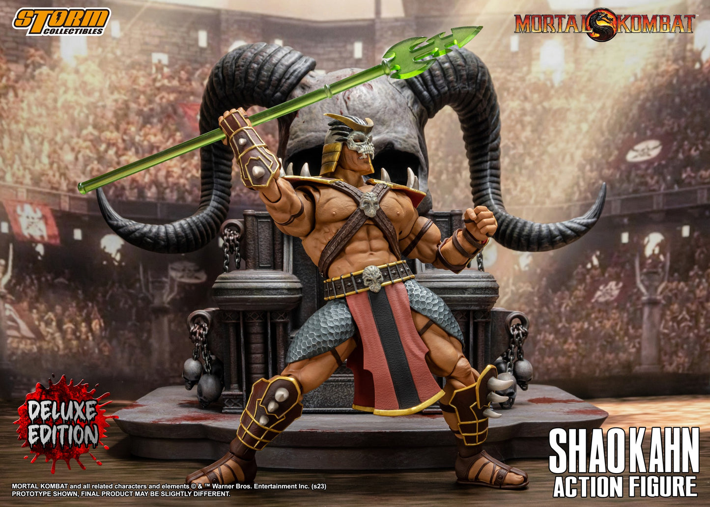 Storm Collectibles:  Shao Kahn Deluxe  "Mortal Kombat"