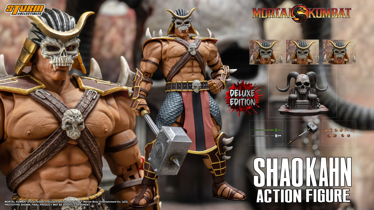 Storm Collectibles:  Shao Kahn Deluxe  "Mortal Kombat"